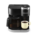 Black Single Serve & Carafe Coffee Maker V55200