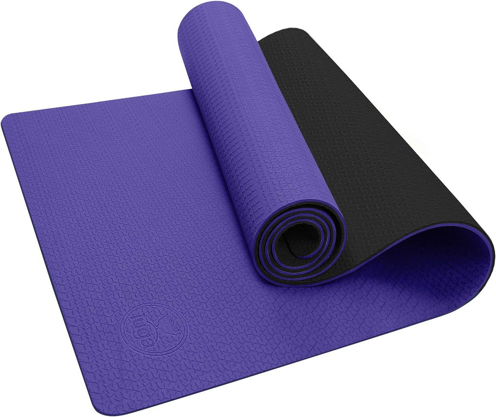 Non Slip Textured Yoga Mat with Carrying Strap I6043