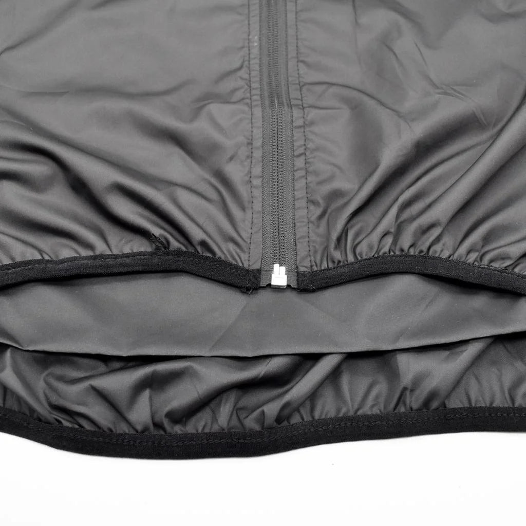 Black XXL Windproof Long-Sleeve Riding Jacket F24187