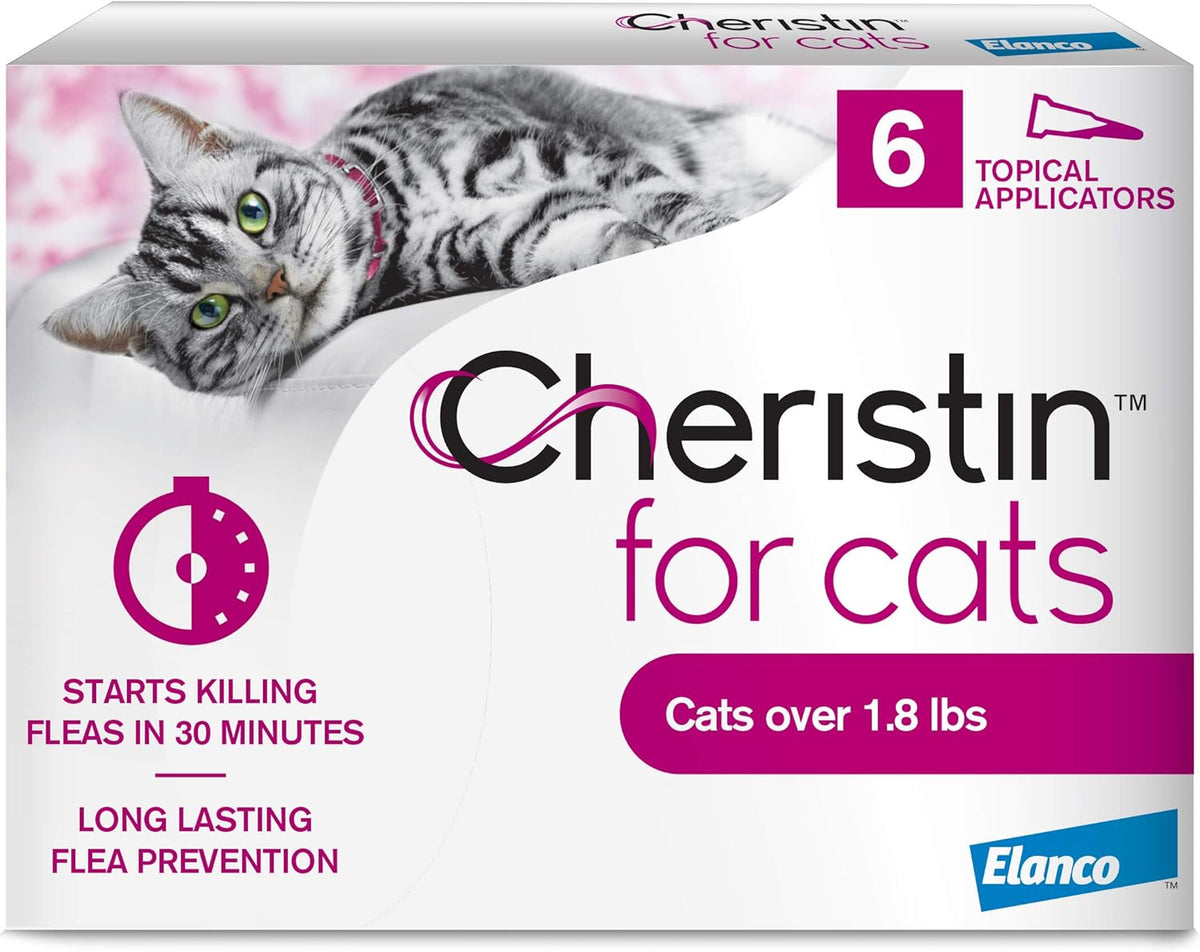 6 doses Topical Flea Prevention for Cats G864