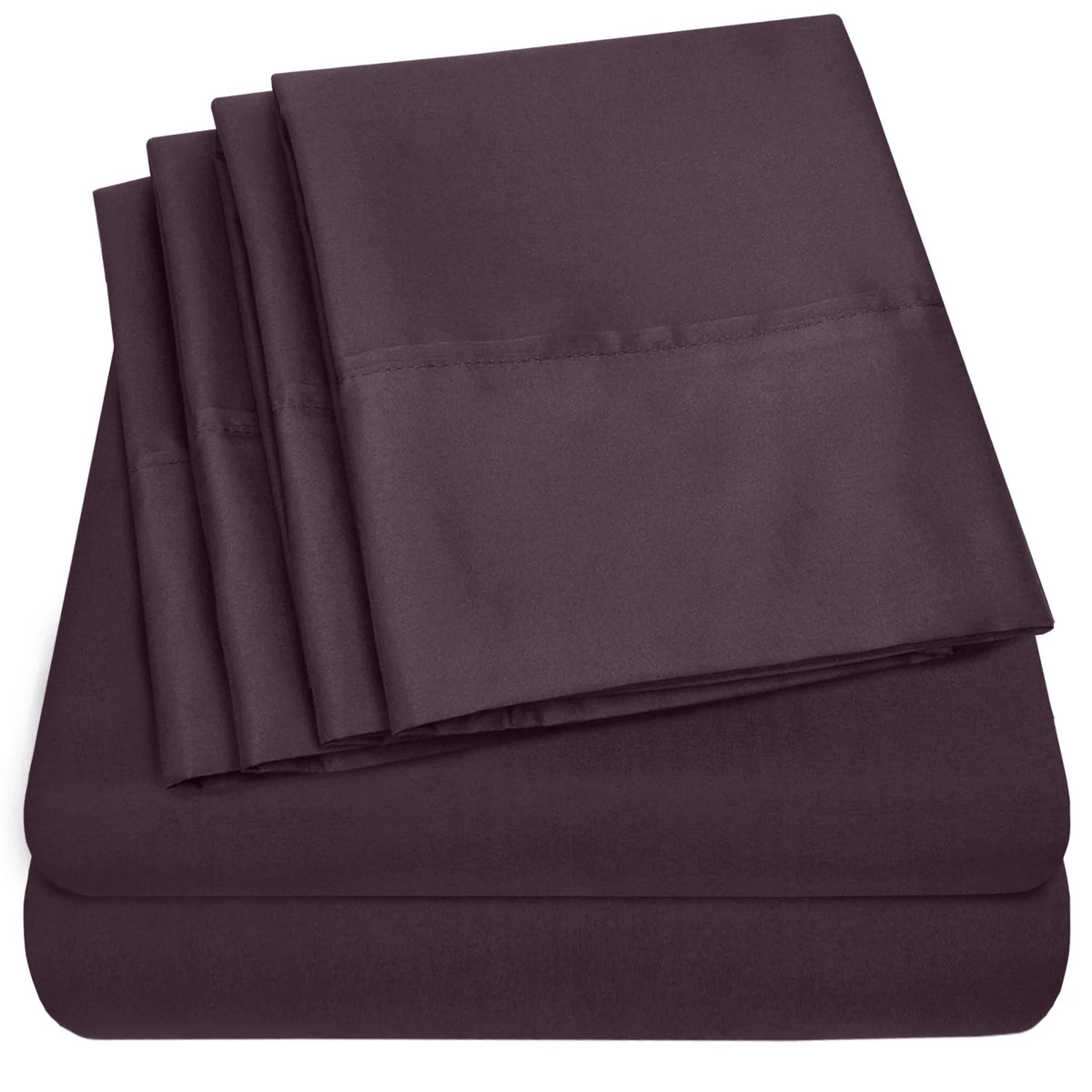 Purple 6-Piece Deep Pocket Sheet Set M445