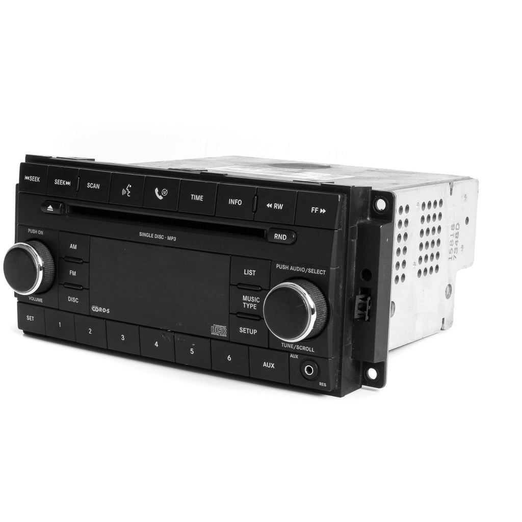 2008 Jeep Wrangler Dodge Caravan AM FM Radio CD Player AUX E3957