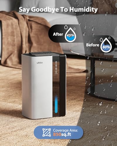 850 sq.ft 95oz Dehumidifier with Drain Hose White I5091