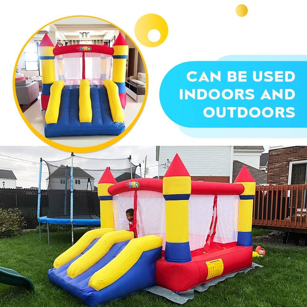 Bounce House with Slide and Air Blower T886