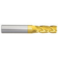 9/16x22 x 3-1/2x22 x 1-1/4x22 Square End Mill, 4 Flute, Solid Carbide D716
