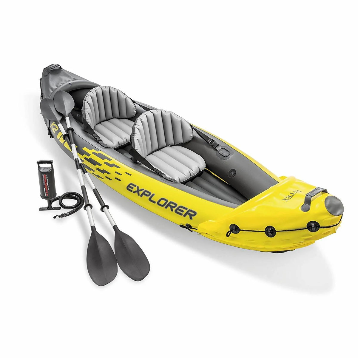 Inflatable Kayak with Oars and Hand Pump C232