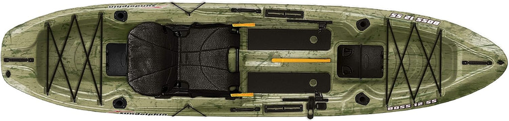12 ft Sit On Top Fishing Kayak with Paddle X29120