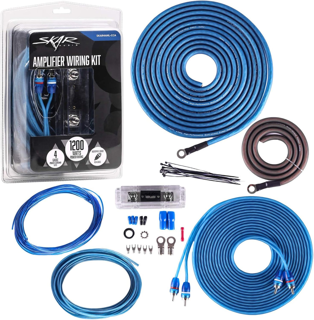 1/0 Gauge CCA Amplifier Installation Wiring Kit J2541