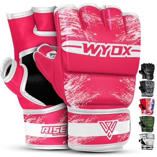 Fingerless Open Palm MMA Gloves A505948
