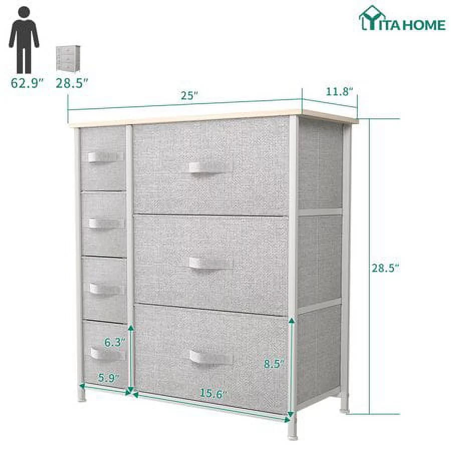 8 Drawer Dresser H296