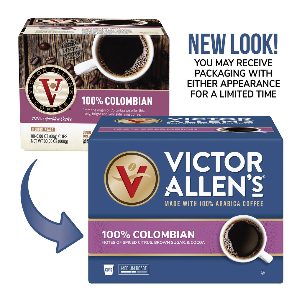 100% Colombian Coffee Single Serve Coffee Pods D539970