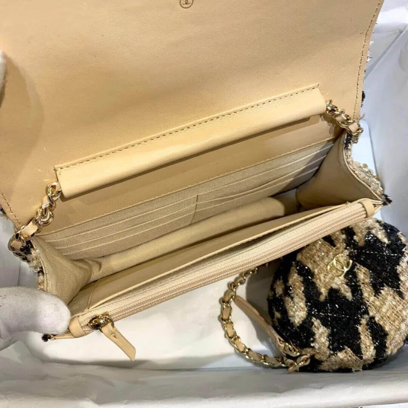 Tweed Coin Purse K832
