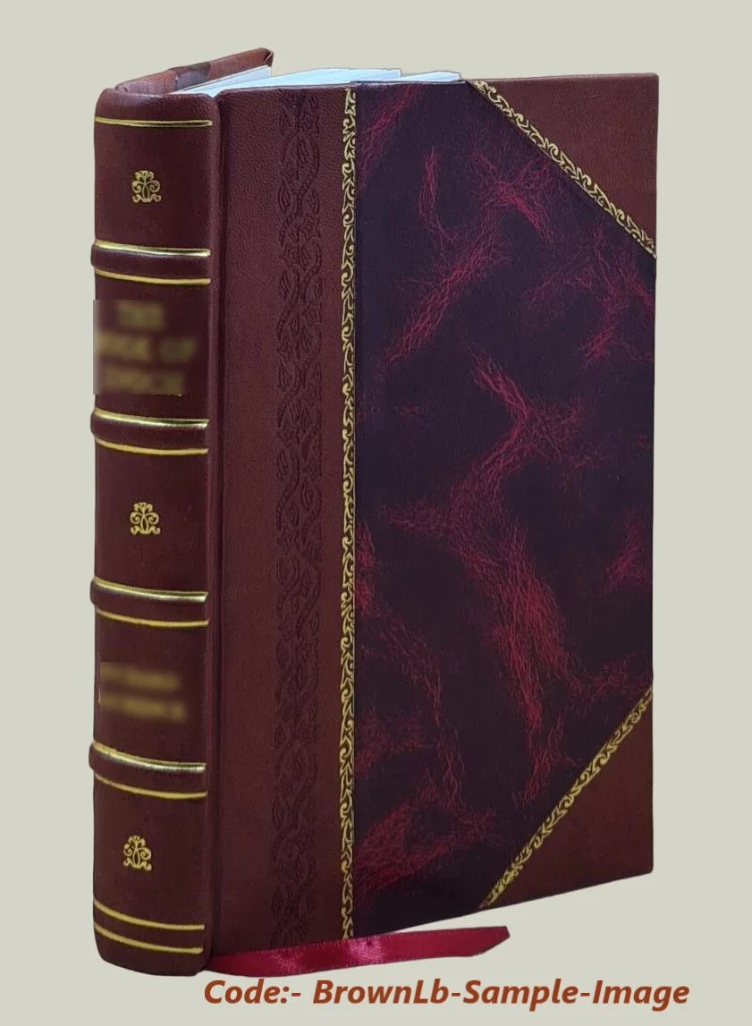 Perfume Making Leather Bound Book P71150