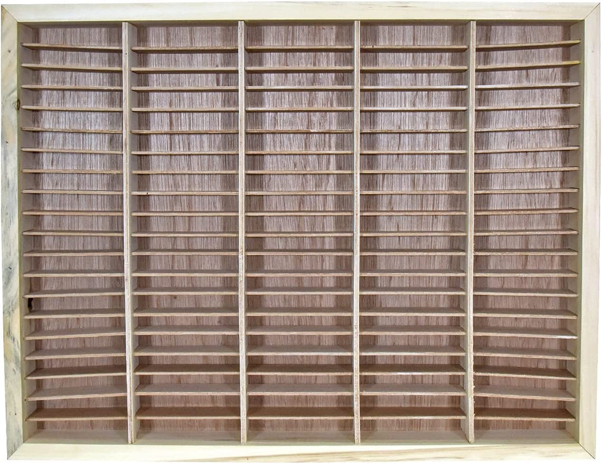 Wooden Cassette Rack Storage Rack C81015