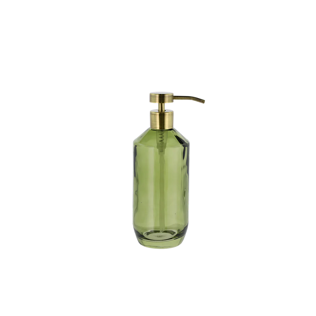Green Glass Soap Dispenser T95187