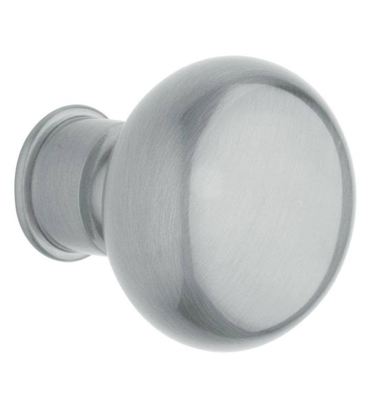 Satin Brass and Brown Pair of Knobs Q48526