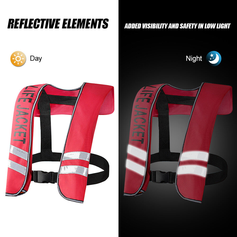 Auto Inflatable Adult Life Jacket Life Vest Y8962