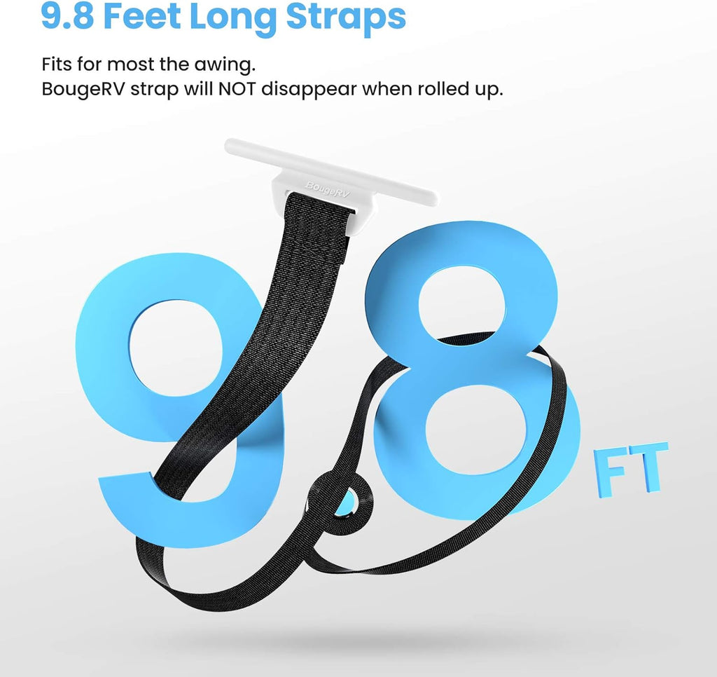 RV Awning Pull Straps 9.8FT 2 Pack T466