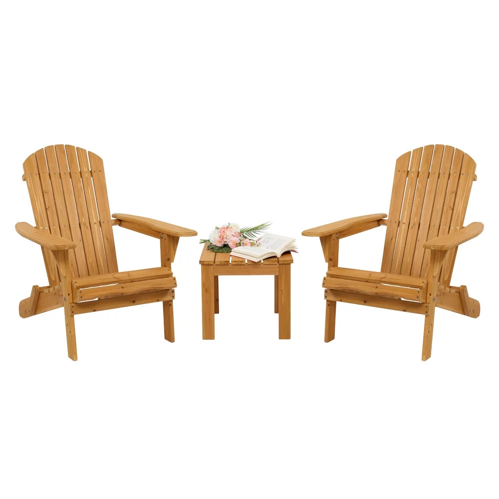 Folding Wooden Adirondack Chair A909002