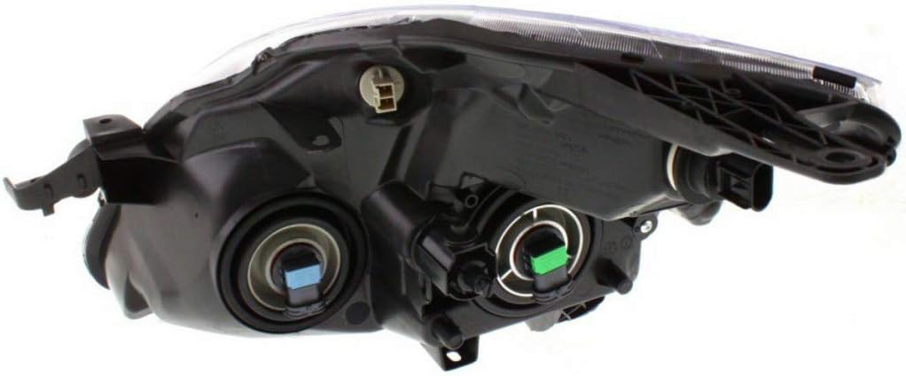 2008 2009 Nissan Altima Headlight Assembly Pair Black O235