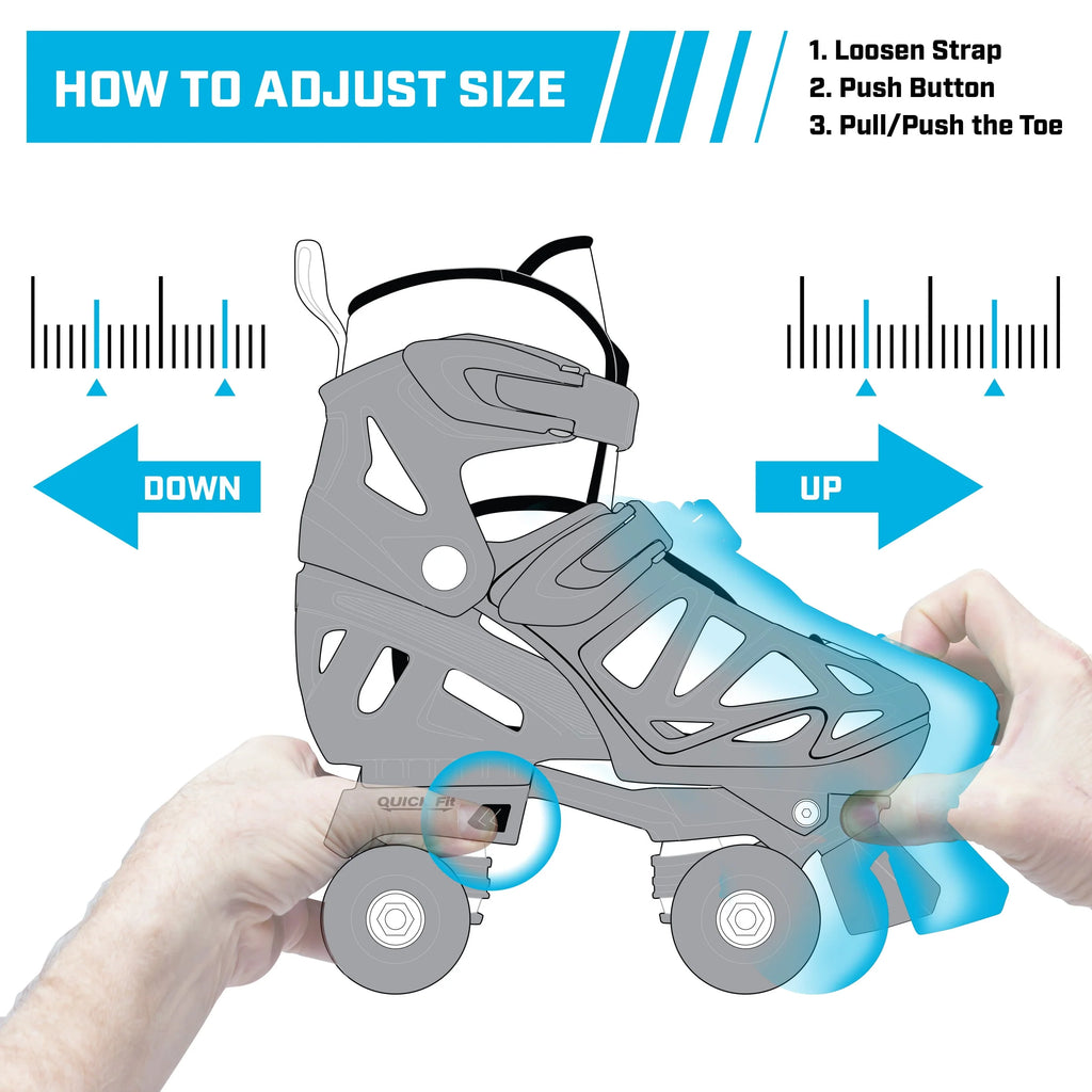 Adjustable Roller Skate Size Small W553