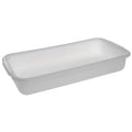 White Polyethylene Food Pan W6924