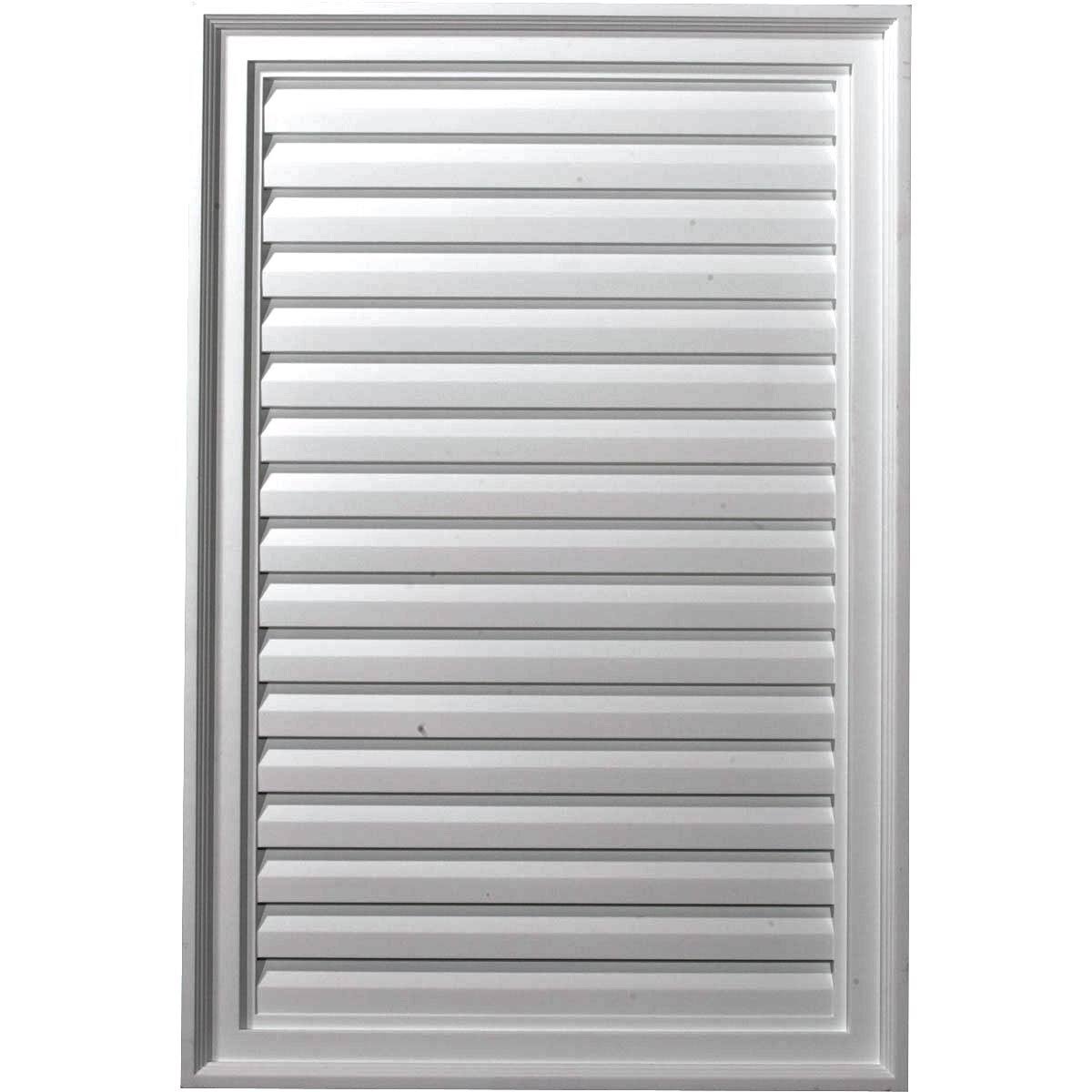 Vertical Urethane Gable Vent Louver U151
