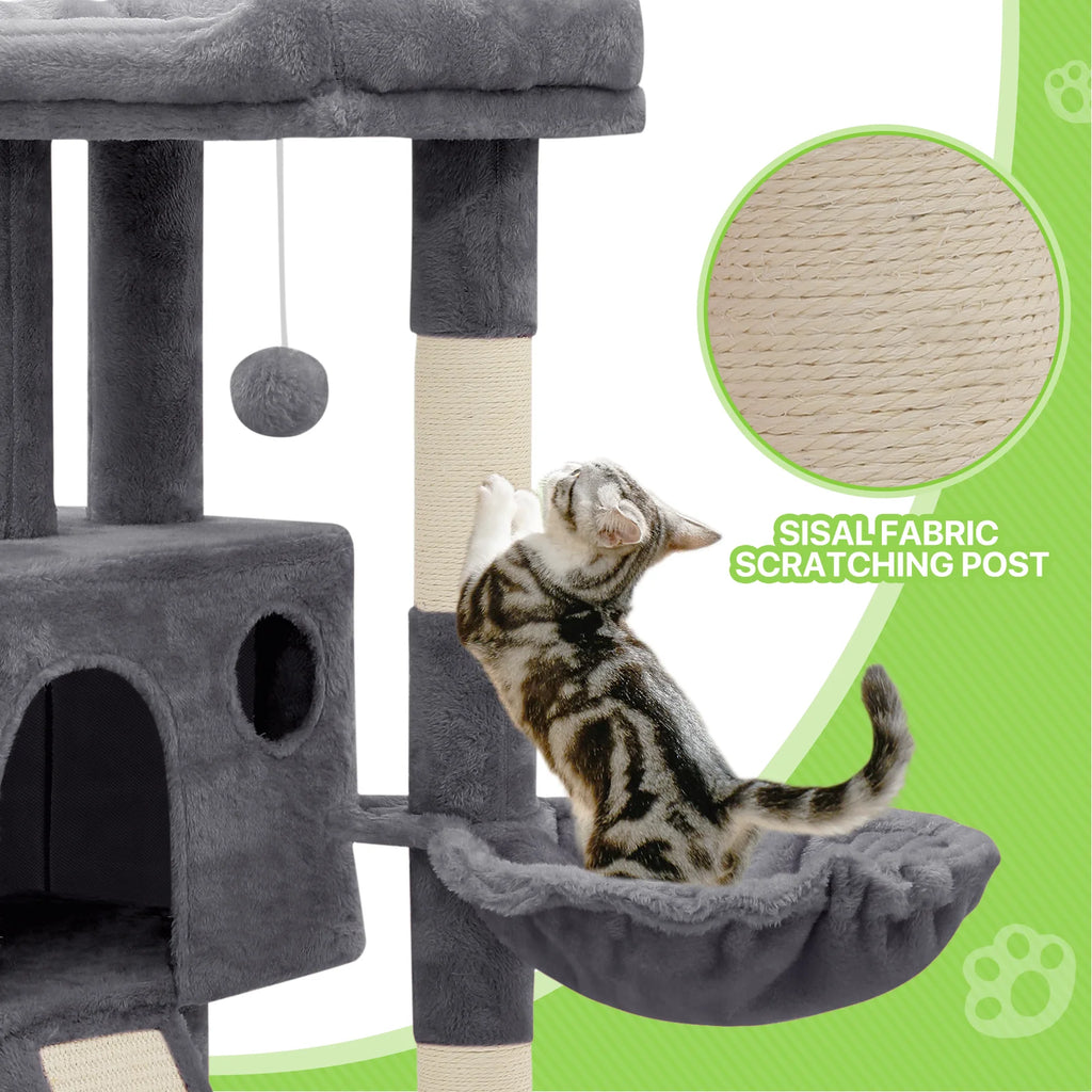 36-in Multi-Level Plush Cat Tree V97439