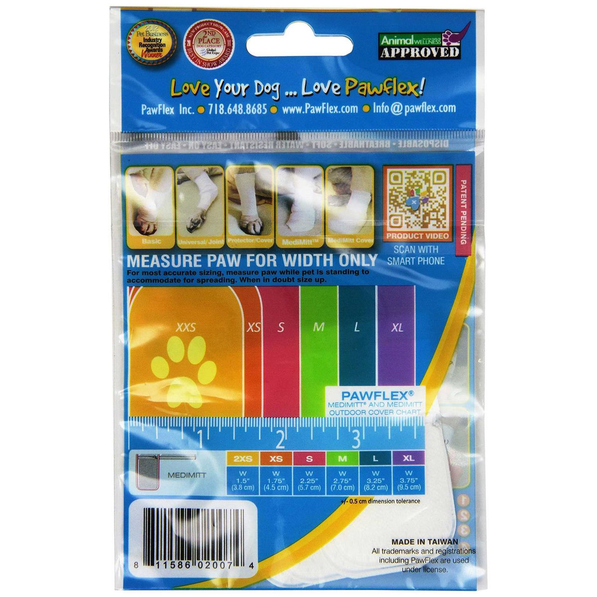 Dog Cat Paw Bandages O850