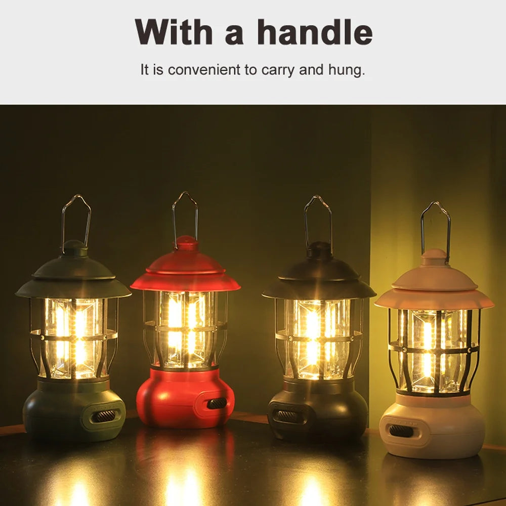 Portable Tent Lantern with Handle L8546