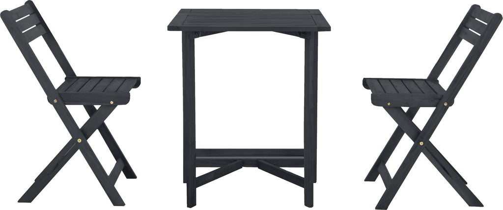 Dark Slate Grey Bistro Set O8857