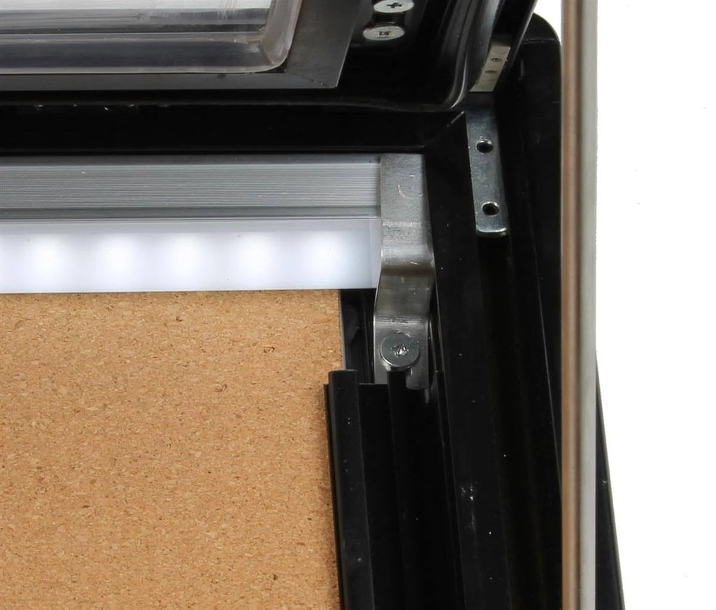 Outdoor Display Cases with Light and Swinging Door Z310527