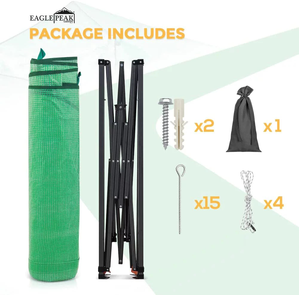 10'x 5' Portable Pop-up Greenhouse H66429
