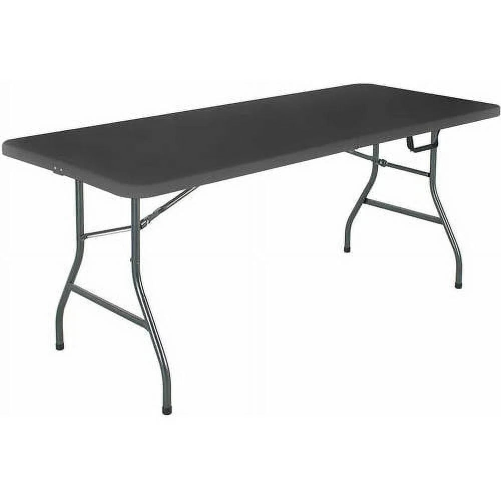 6 Foot Folding Table White Speckle X330055