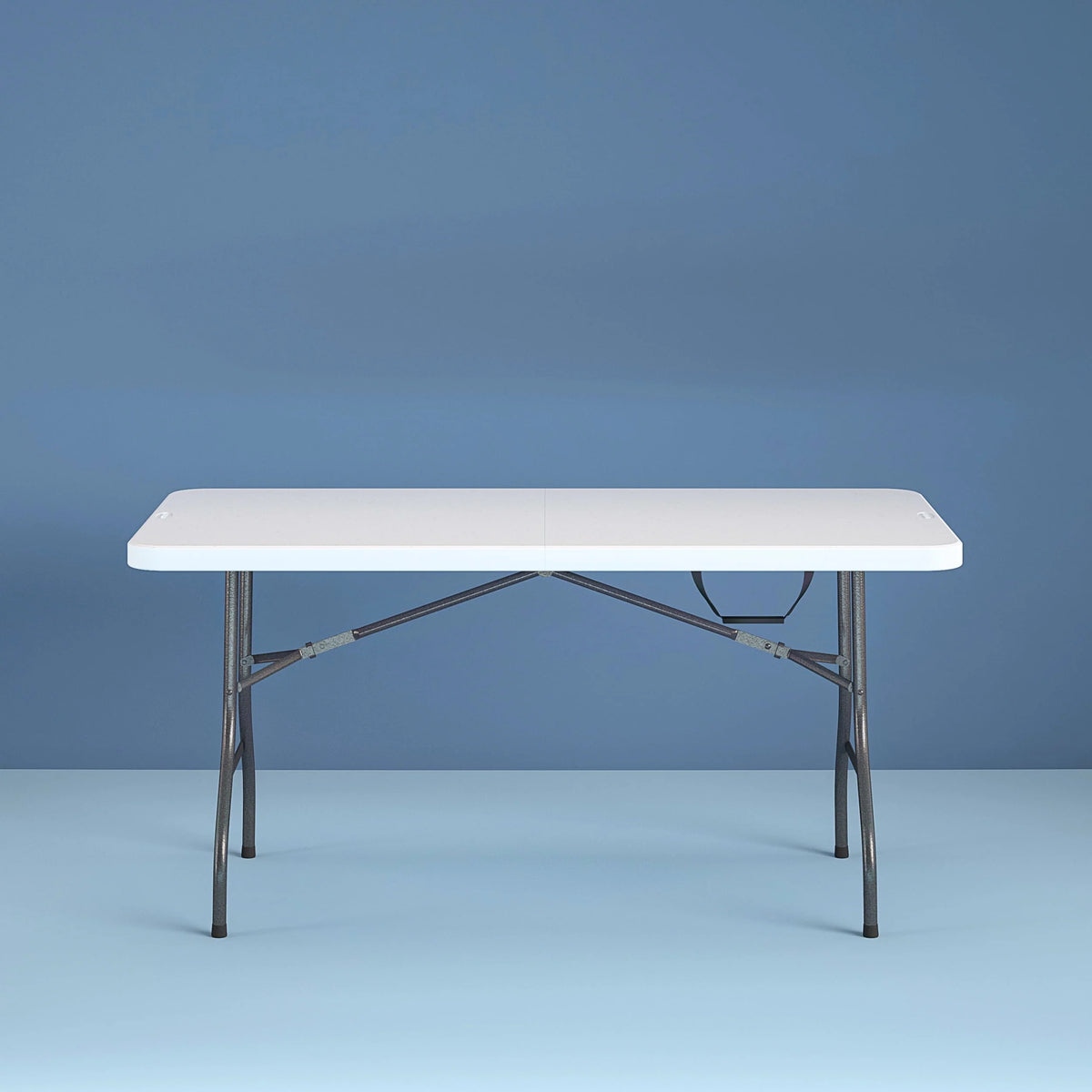 6 Foot Folding Table White Speckle X330055