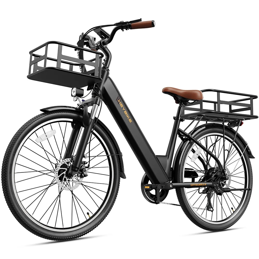 Electric Bike 500W 36V 13Ah Removable Battery 26 7-Speed H184891