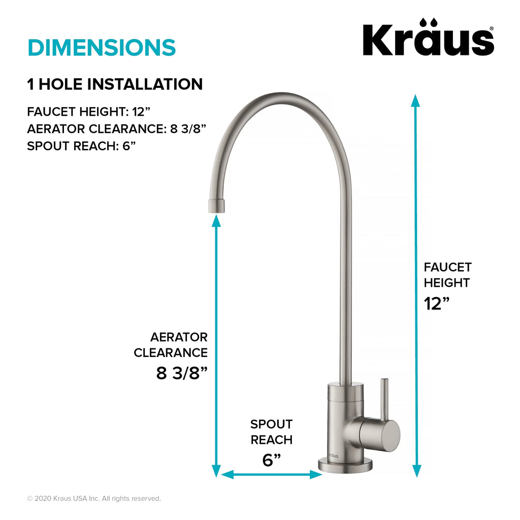 100% Lead-Free Kitchen Water Filter Faucet O554
