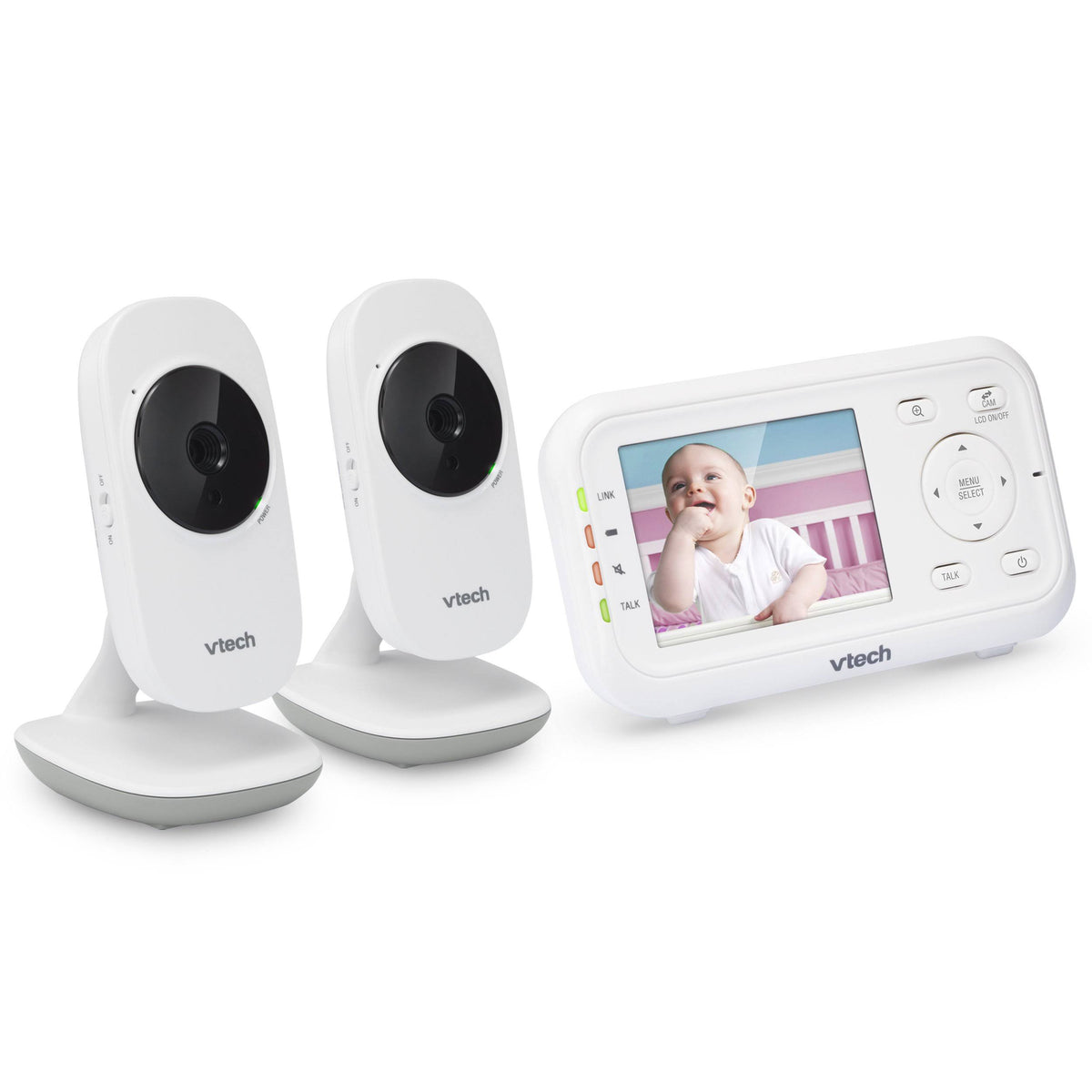 Video Baby Monitor with 2 Cameras J68793