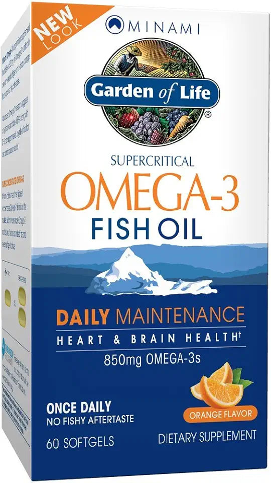 Omega 3 Fish Oil 60 Softgels Q114