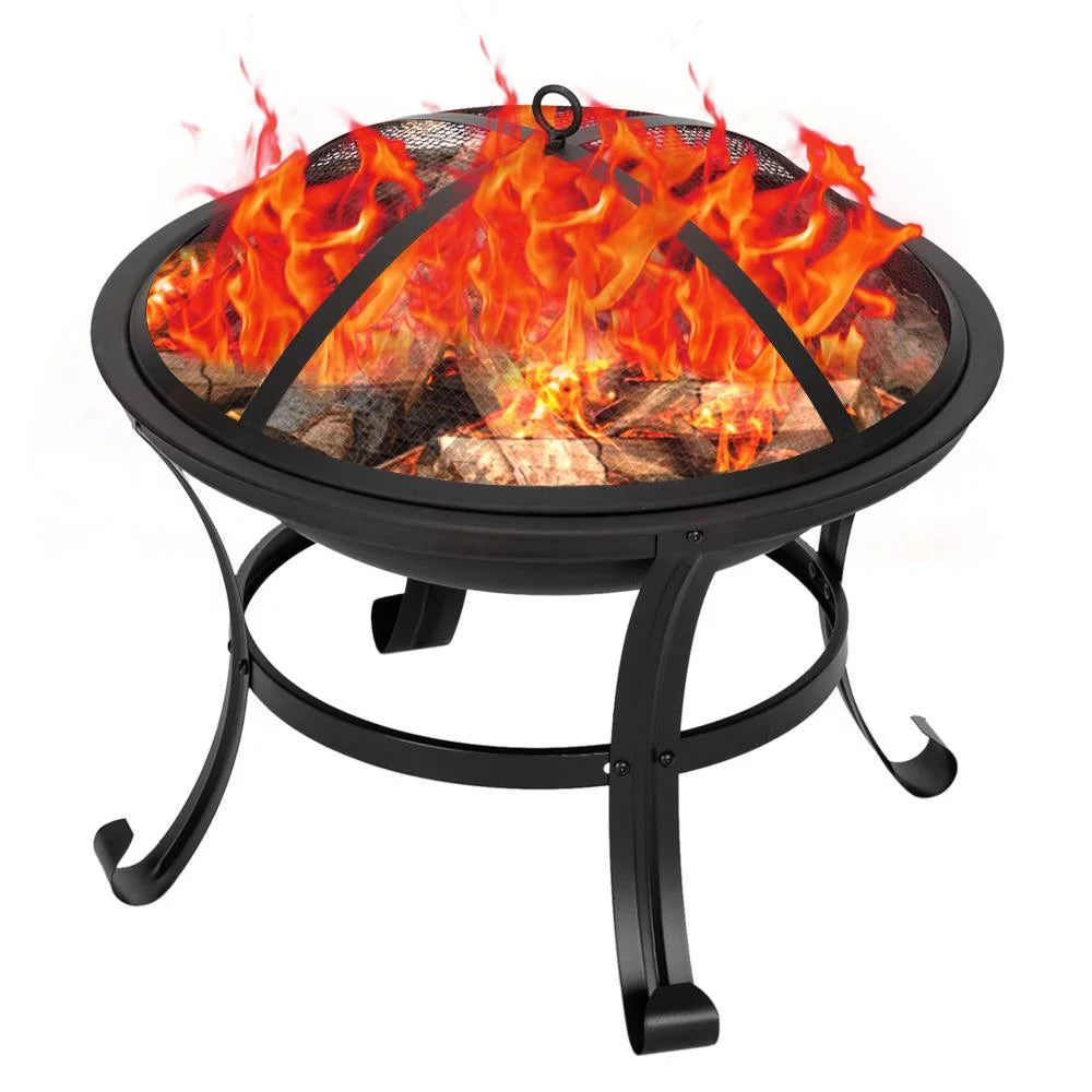 32 Wood Burning Square Fire Pit Y358
