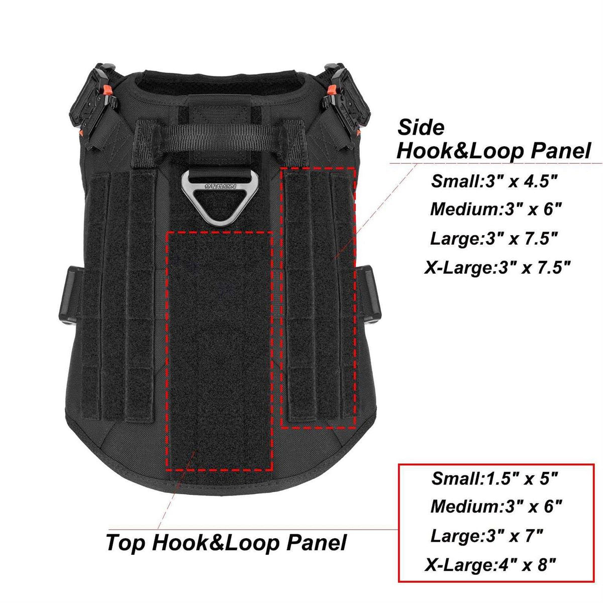 Tactical Dog Harness with Handle J69687