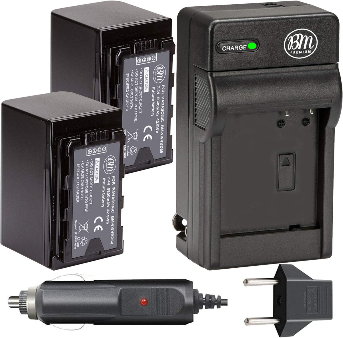 2 Batteries and Charger S95383