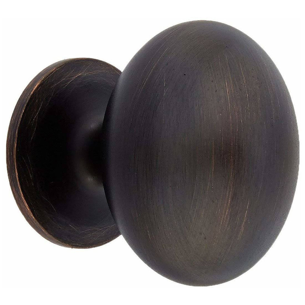 Oil Rubbed Bronze Oval Cabinet Knob I693948