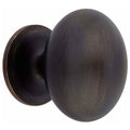 Oil Rubbed Bronze Oval Cabinet Knob I693948