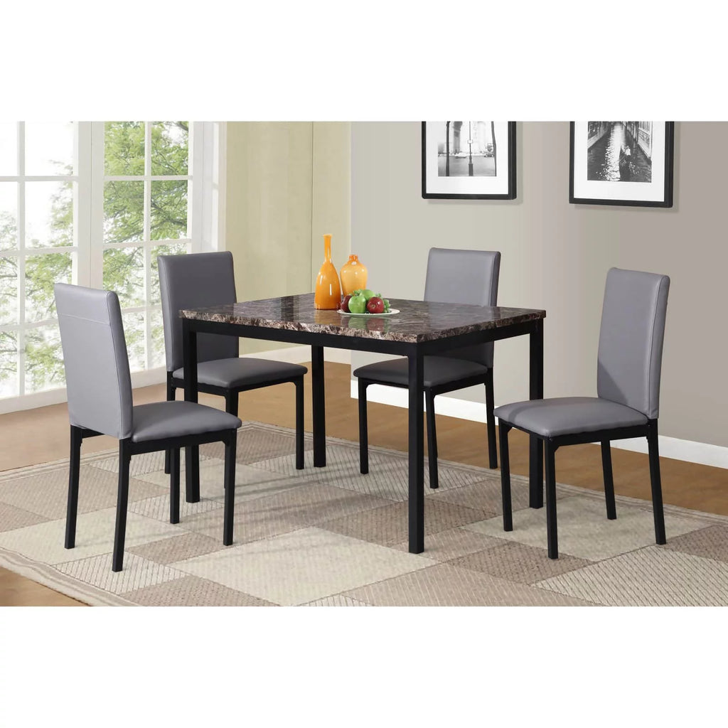 Black Dining Chair Set of 4 Q434