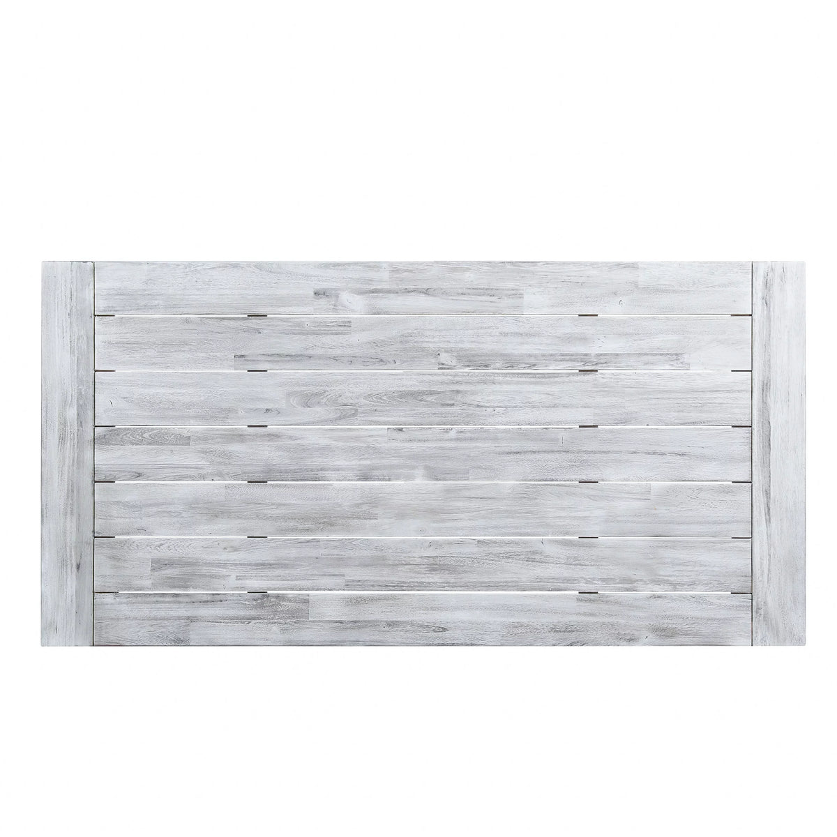 Light Grey Acacia Wood Rectangular Dining Table G786