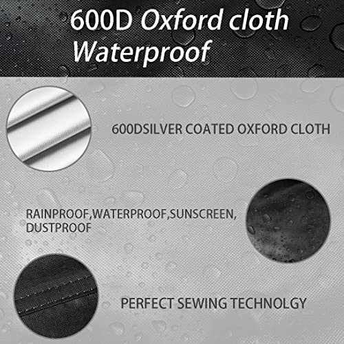 Black Heavy Duty Waterproof Dog Kennel Cover Q92728