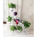 5 Tier Plant Stand Steps White E32147