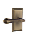 Antique Brass Door Lever Set Z2905