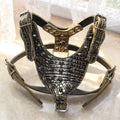 Spiked Studded Leather Dog Harness Q36108